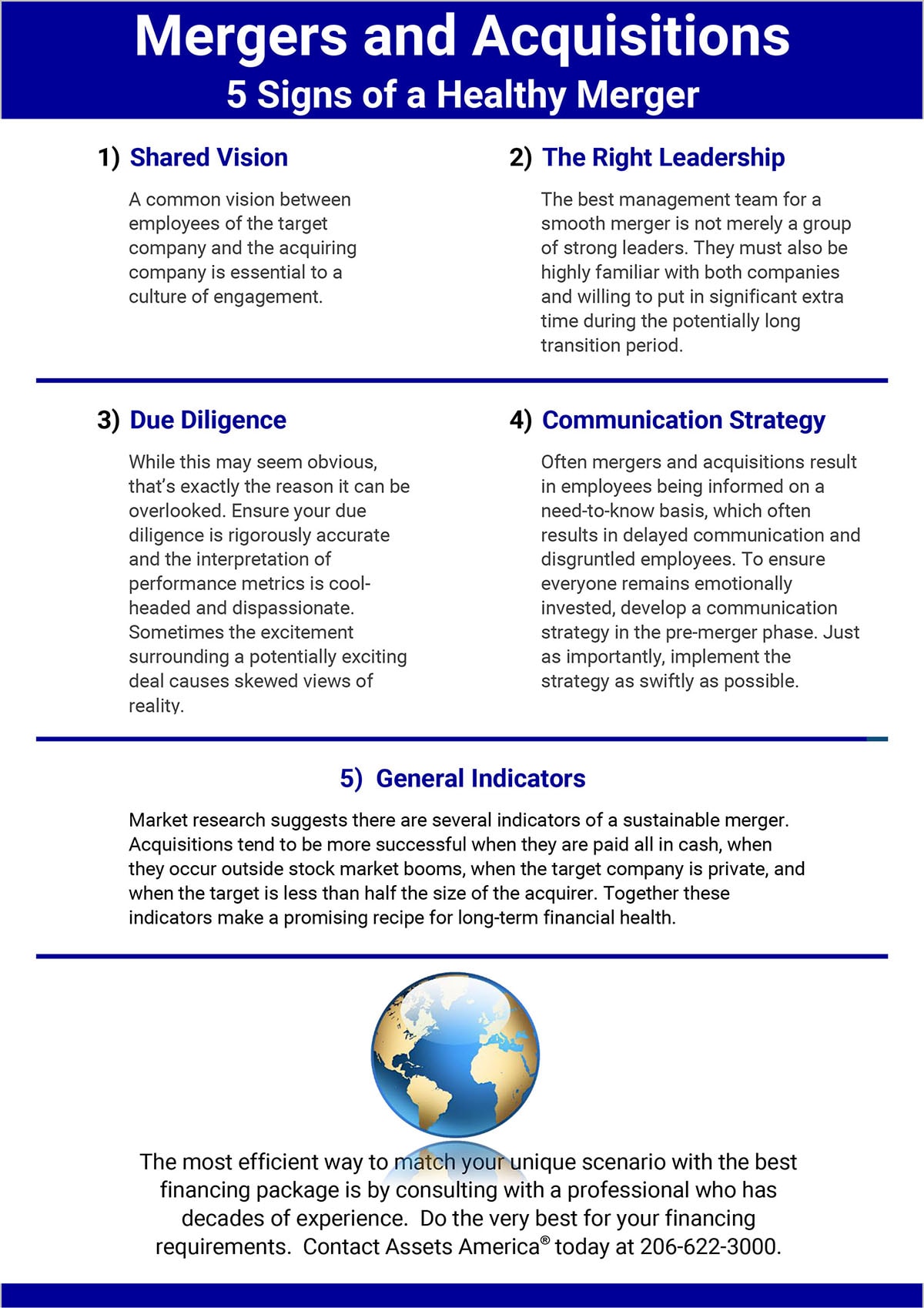 Infographic: 5 Signs of a Healthy Merger