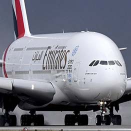 This Airbus A380 is part of a fleet of financed commercial passenger aircraft