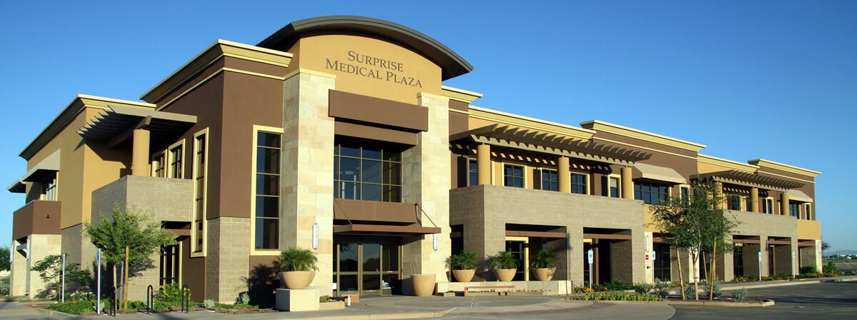 The Surprise Medical Plaza, funded by a medical office building loan